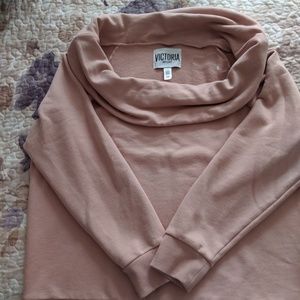 Off the shoulder sweatshirt